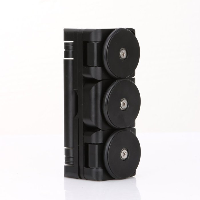 Mojoyce Foldable Tricycle Rail Cars 1/4'' Screw Mount Plate for DSLR Camera Gopro N3