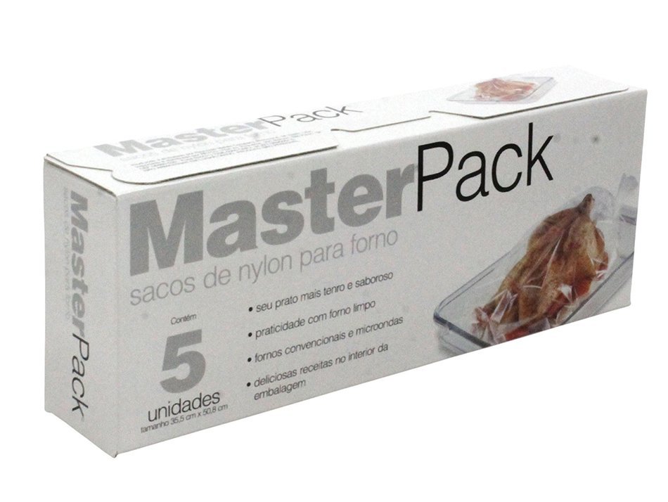 MasterPack 14-Inch By 20-Inch Nylon Oven Bag (5-Count)
