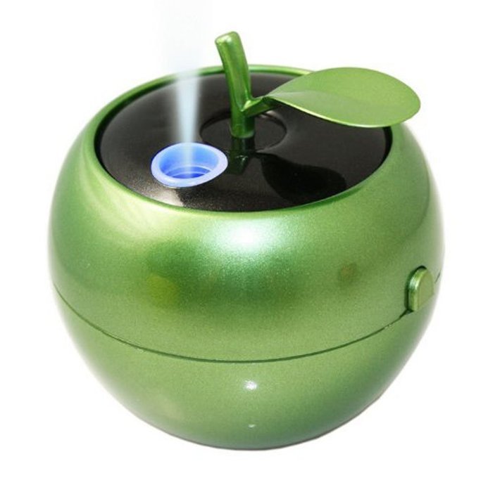 RipaFire&reg; Apple Shape Anion Humidifier Mini USB Mist Air Humidifier Purifier for Bedrooms Living Rooms Car Home...