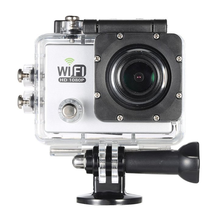 Andoer&reg; Wifi Action Sports Camera DV Cam Full HD 2.0" LCD 12MP 1080P 30FPS 140 Degree Wide Lens Waterproof for...