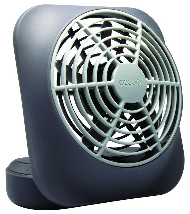 O2COOL FD05006 5" Portable Volcano Fan, Green N2