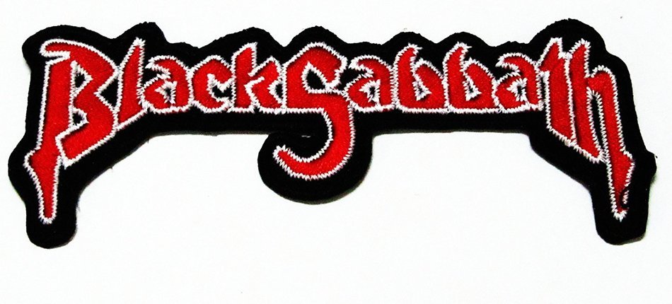 Black Sabbath Iron on Patch / Embroidered Patch This Appliques Are Great for T-shirt, Hat, Jean ,Jacket, Backpacks.