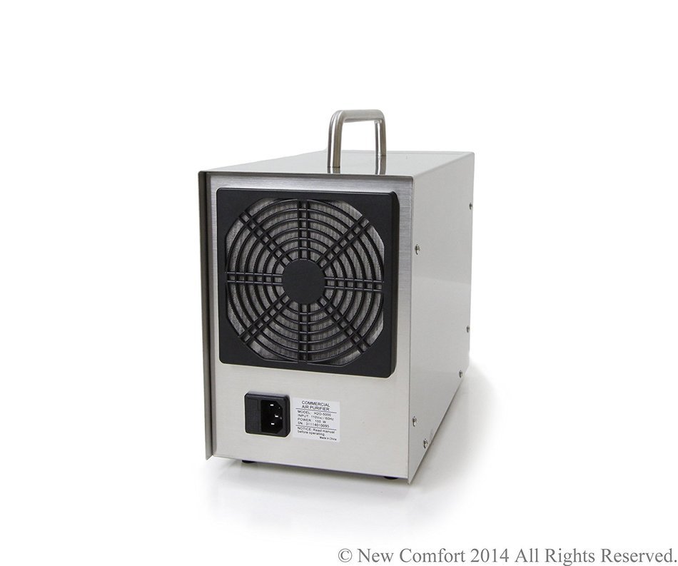 Stainless Steel Commercial Water H20 Ozone Generator UV Air Purifier 5000 MG Industrial Stregnth 5 Year Warranty N2