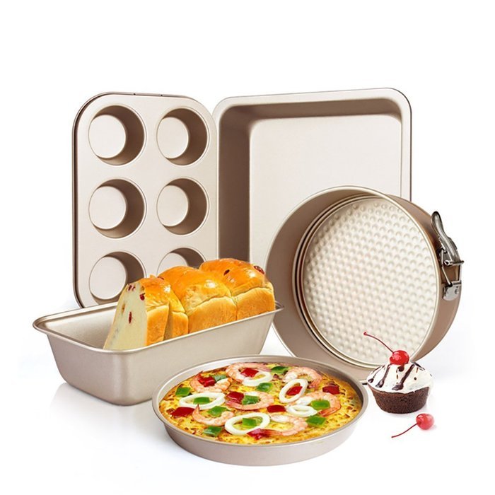 Cupcake Chocolate Pizza Craft Candy Baking Mold Pan Toast Box Kitchen Pastry Bread Oven Baking Roasting Pan Tin... N4