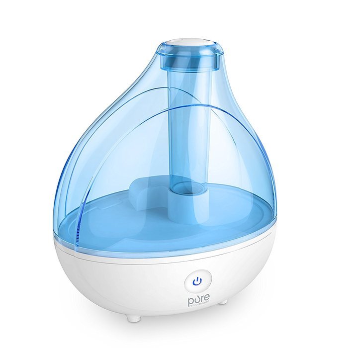 Ultrasonic Cool Mist Humidifier - Premium Humidifying Unit with Whisper-quiet Operation, Automatic Shut-off, and... N9