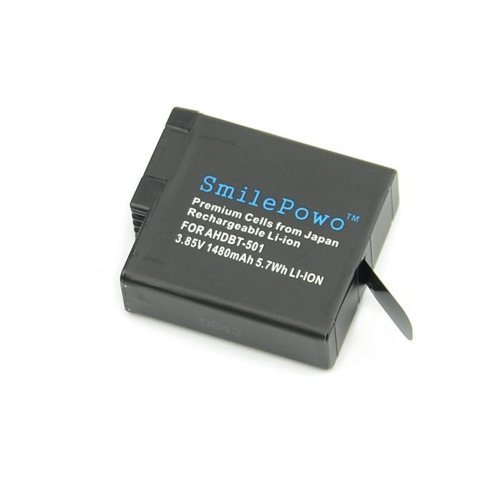 SmilePowo Rapid 3-Channel Charger for Gopro Hero 5 AHDBT-501 Travel Charger N2