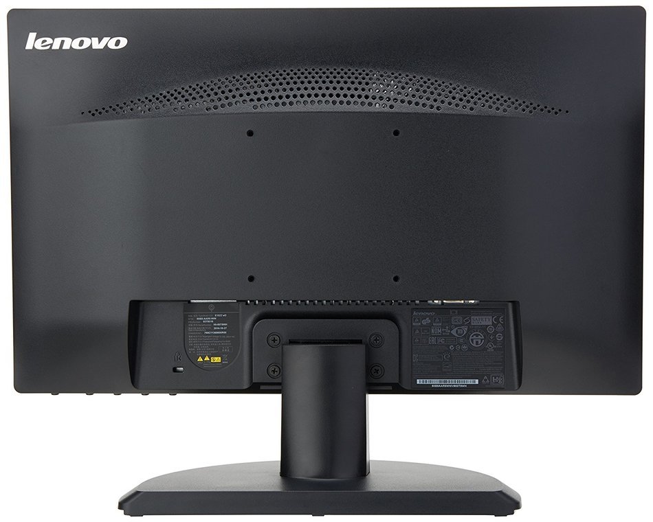 Lenovo 60B8AAR6US ThinkVision E1922 18.5'' LED-Backlit LCD Monitor, Black