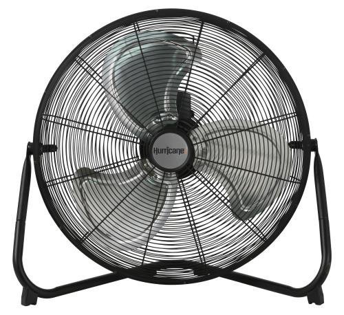 Hurricane Pro High Velocity Metal Floor Fan, 20"