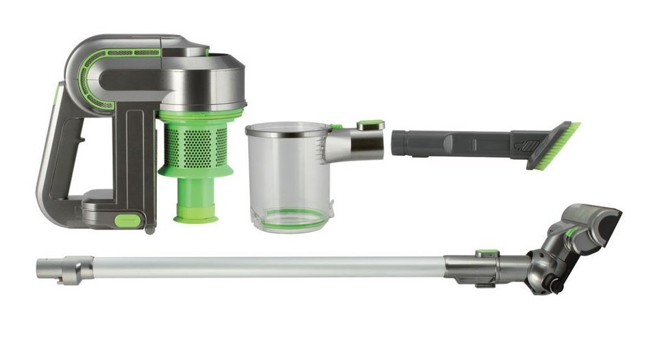 Kalorik Green/Silver 2-in-1 Cordless Cyclonic Vacuum Cleaner