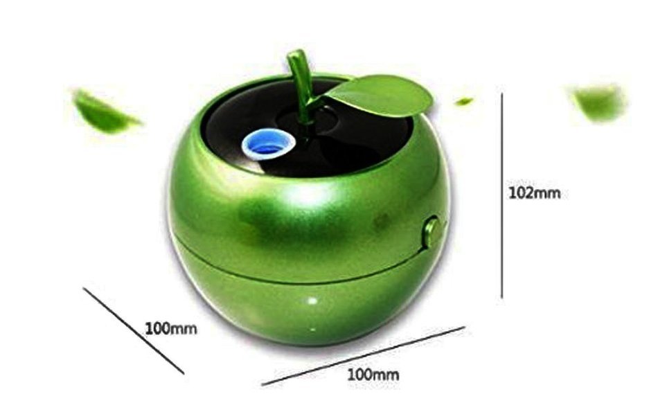 RipaFire&reg; Apple Shape Anion Humidifier Mini USB Mist Air Humidifier Purifier for Bedrooms Living Rooms Car Home... N3