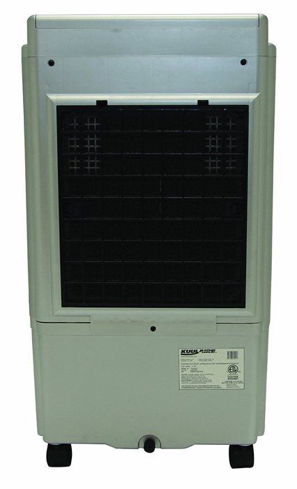 KuulAire PACKA43 Portable Evaporative Cooler 350 CFM, Silver N5