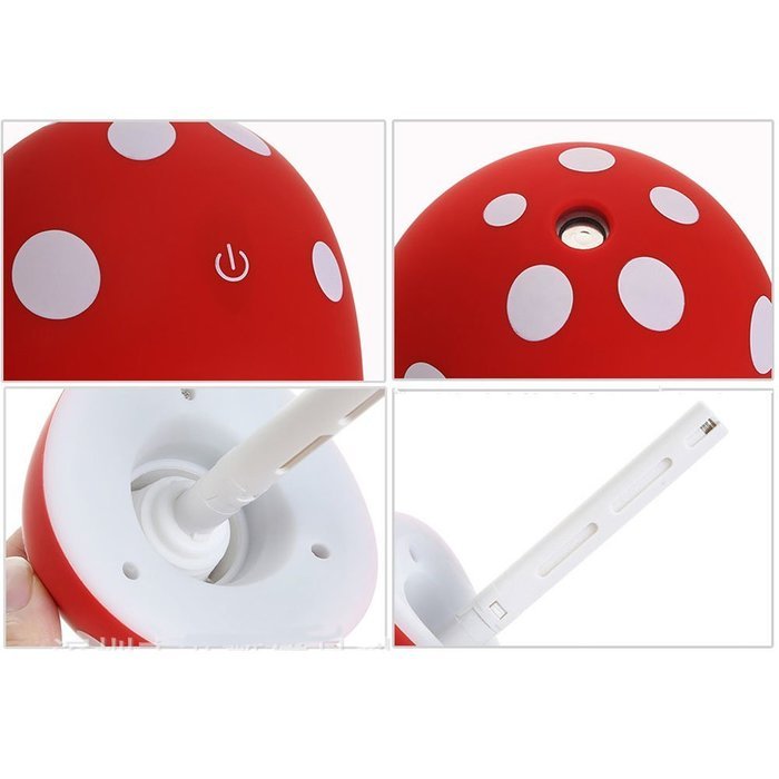 Ultrasonic Cool Mist Humidifier,BENKS Mushroom Humidifier 200ml for skin moisturizing,stealth mask with No Noise... N12