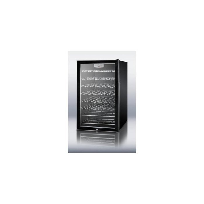 Summit Appliance Wine Cellar 40 Bottle Single Zone Freestanding Wine Refrigerator