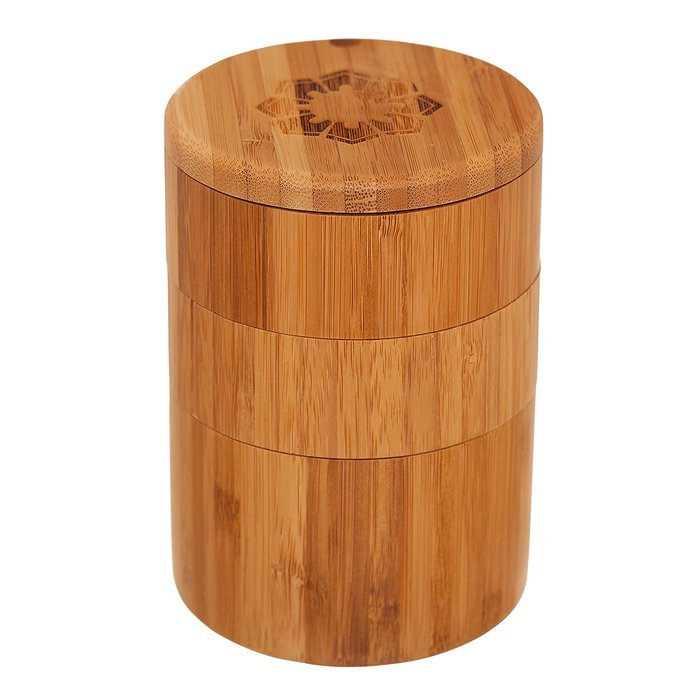 Totally Bamboo Small Salt Box, Bamboo Container With Magnetic Lid For ...