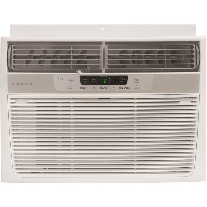 Frigidaire FRA105CV1 10,000 BTU 115V Window-Mounted Compact Air Conditioner with Full Function Remote Control N6