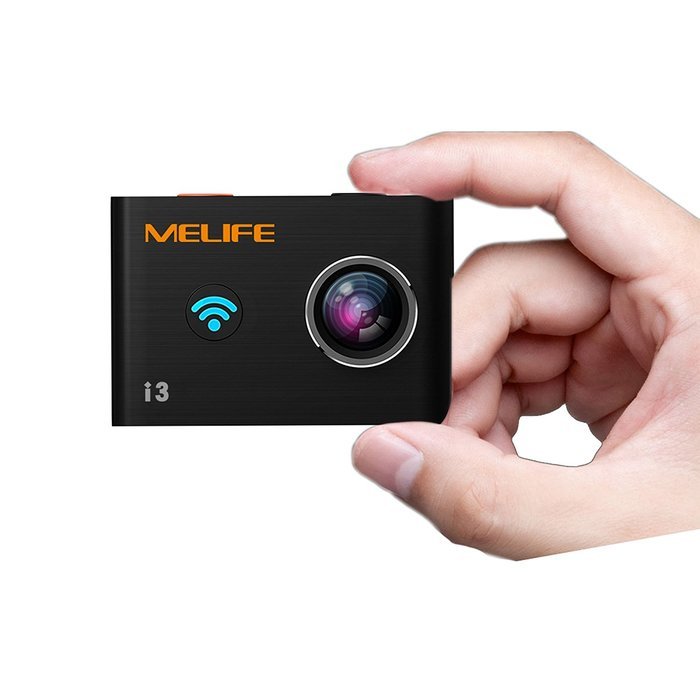 MELIFE 4K Wifi Action Camera UHD 4K 24FPS 14MP Waterproof Sports Camera 2.0inch LCD with Remote Control
