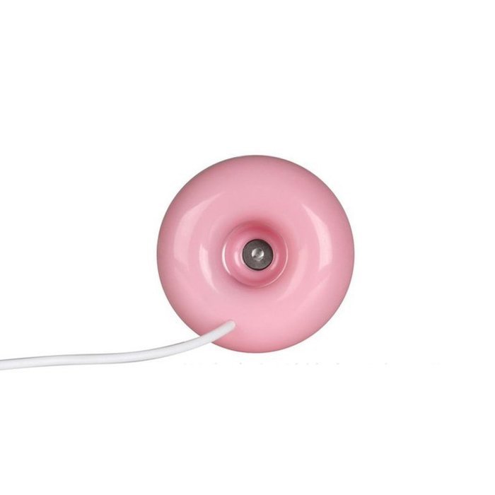 Home Office Mini USB Donuts Humidifier ,Floats On The Water Air Fresher (White) N4