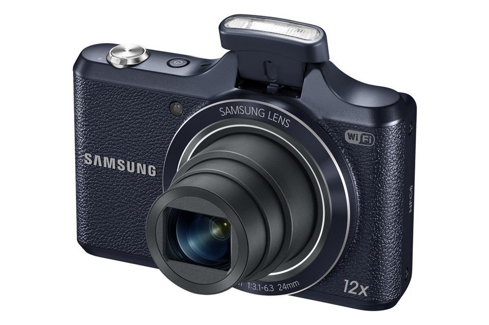 Samsung WB50F 16.2MP Smart WiFi & NFC Digital Camera with 12x Optical Zoom and 3.0" LCD (Black)