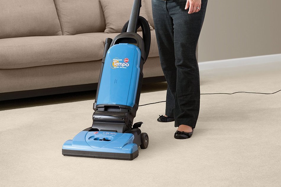 Hoover Vacuum Cleaner Tempo WidePath Bagged Corded Upright Vacuum U5140900 N5