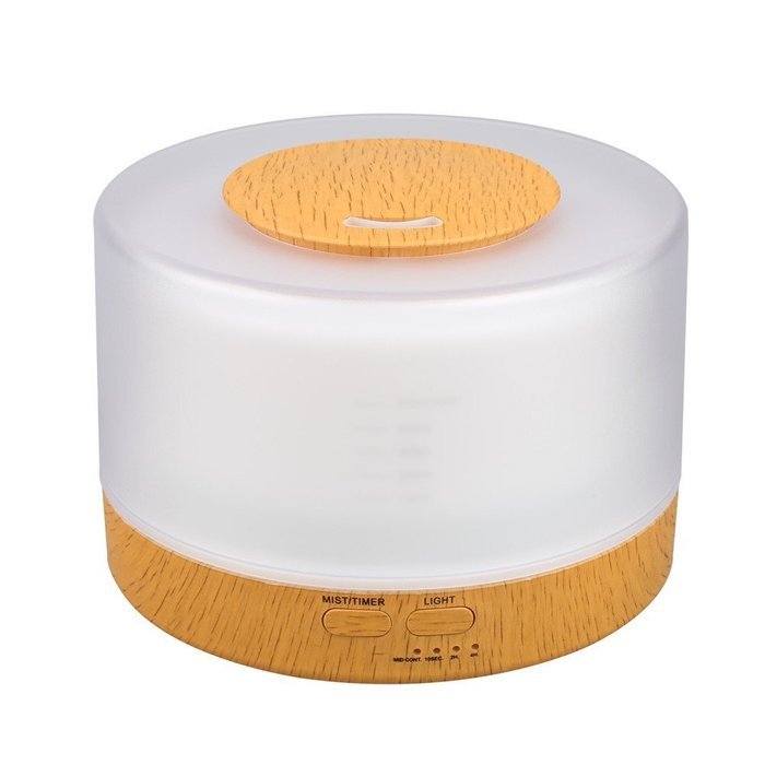 Essential Oil Diffuser Rcontrol Ultrasonic Humidifier Air Aroma with 4 Timer Settings 7 Color Changing LED Night... N4