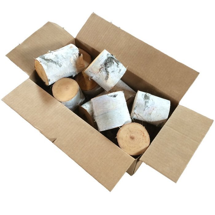 15 lbs of Birch Log Pieces