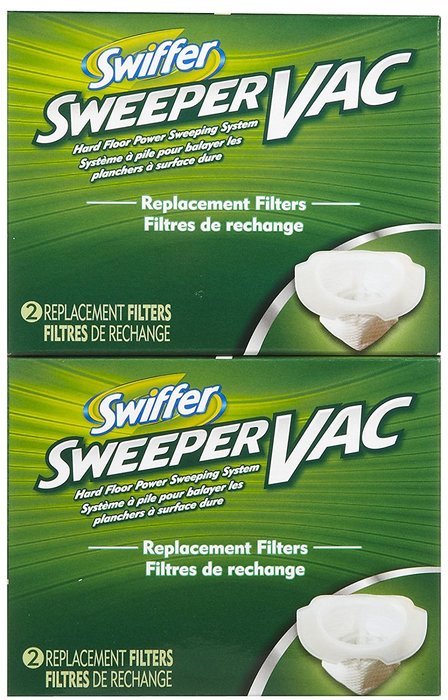 Procter & Gamble 06174 Swiffer Vac Replacement Filter, 2 Count N2