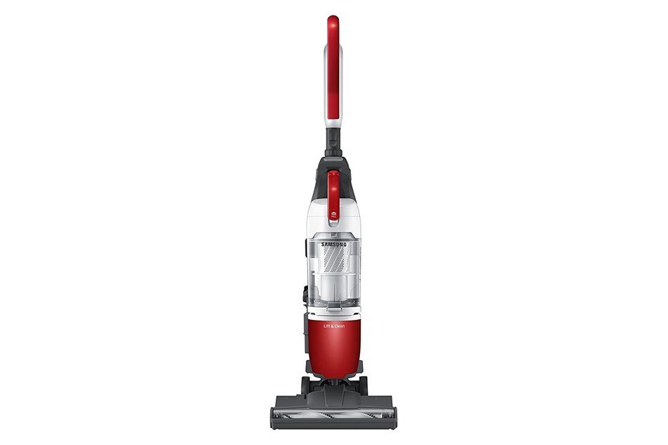 Samsung VU10H3021PR/AA VU3000 Lift and Clean Bagless Vacuum Cleaner, Red N8