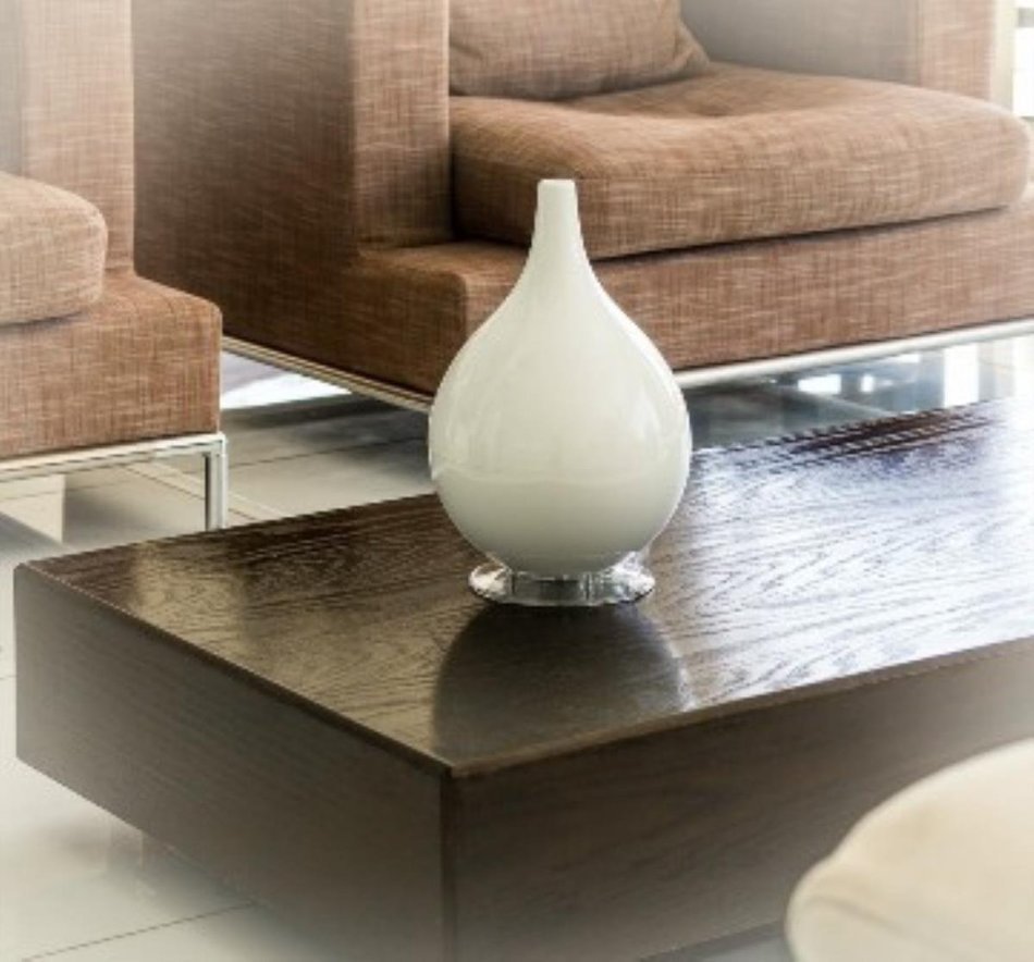 Broksonic Hybrid Ultrasonic Humidifier & Diffuser, White