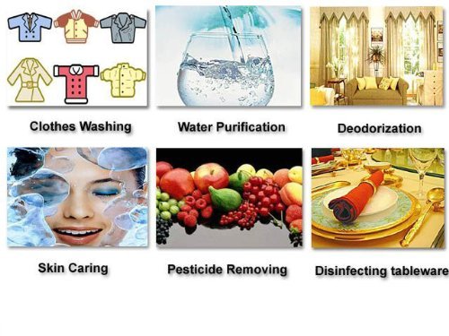 Wotefusi 220V Food Ozone Generator Water Air Sterilizer Green Life Ozonizer Oil Purifier N2