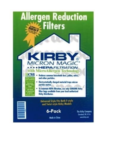 Kirby Sentria Vacuum HEPA Bags Style F - 6 Pack - Micron Magic