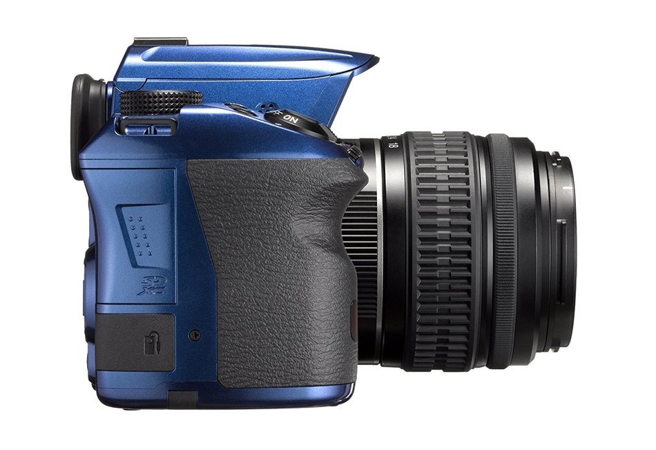 Pentax K-30 16 MP CMOS Digital SLR 18-55 WR Lens Kit Crystal Blue N3