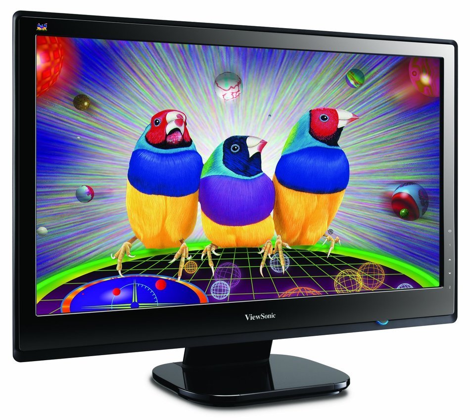 Viewsonic VX2453MH-LED 24-Inch Ultra-thin Widescreen LED Monitor - Black N2