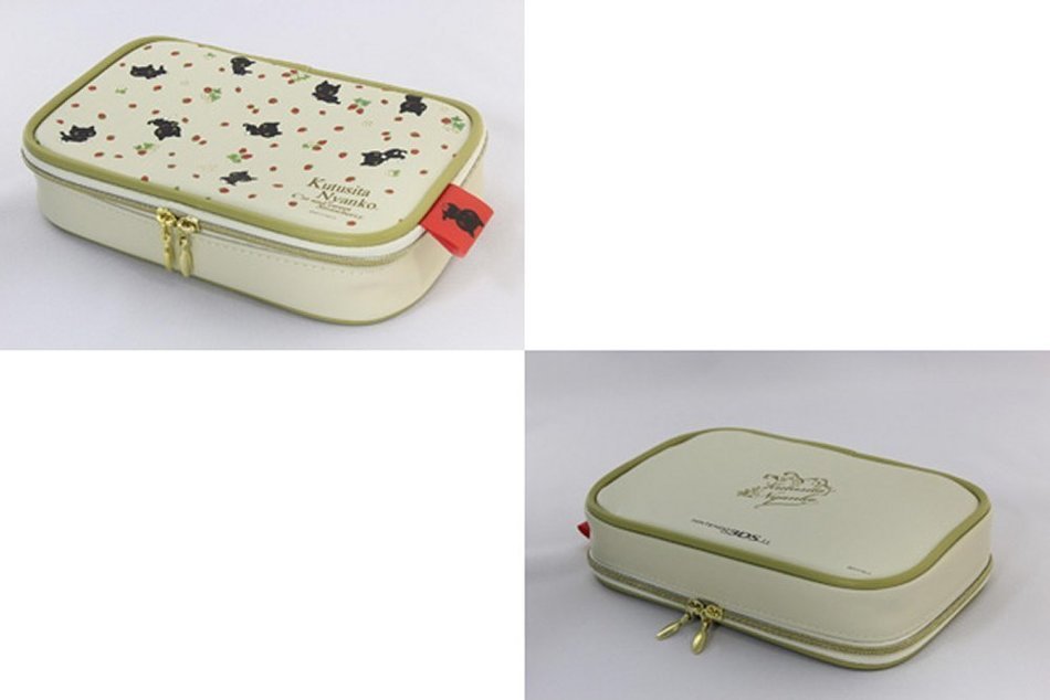Nintendo Official Kawaii 3DS XL Soft Case -Kutusita Nyanko Cat- N5