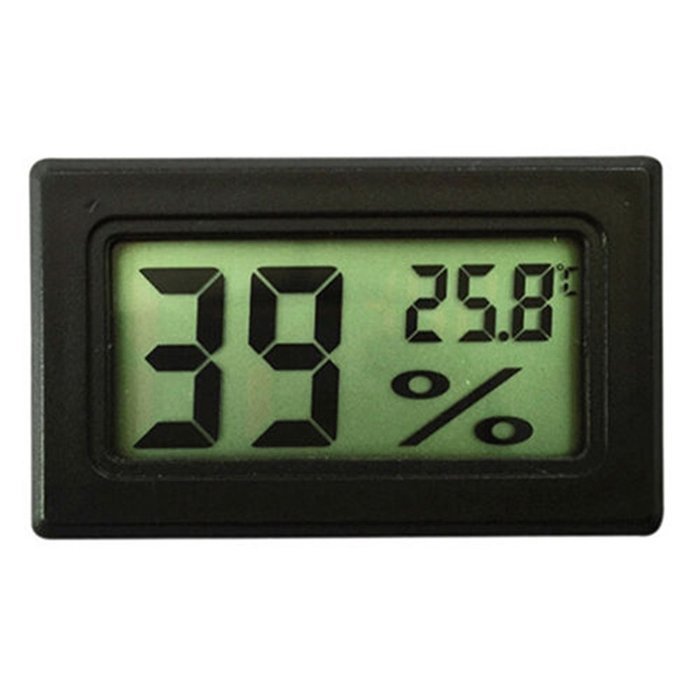 Industry Park Mini Digital LCD Indoor Temperature Humidity Meter Thermometer Hygrometer N5