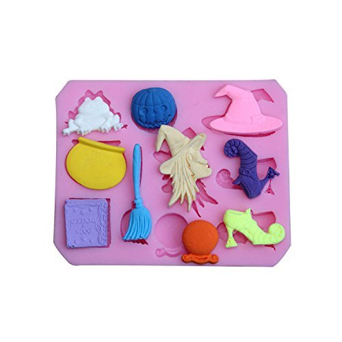 Dachun 3D Fondant Cake Chocolate Fondant Silicone Sugar Craft Molds, Mini N4