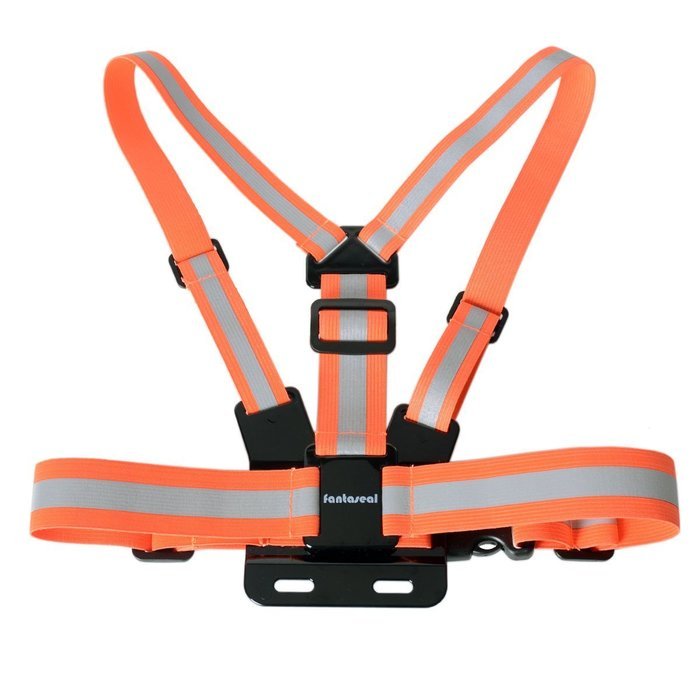 Fantaseal Action Camera Chest Mount Hi-Reflective Safety Vest for GoPro Chest Mount Harness Chesty Vest GoPro... N7