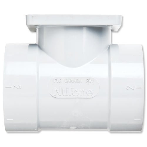 Nutone CF364 Flanged Tee Central Vacuum