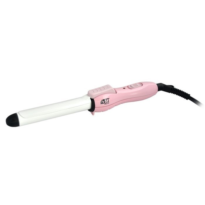Professional Ceramic Tourmaline Ionic Flat Iron Hair Straightener and Travel 8-inch Ceramic Curling Wand Worldwide... N3