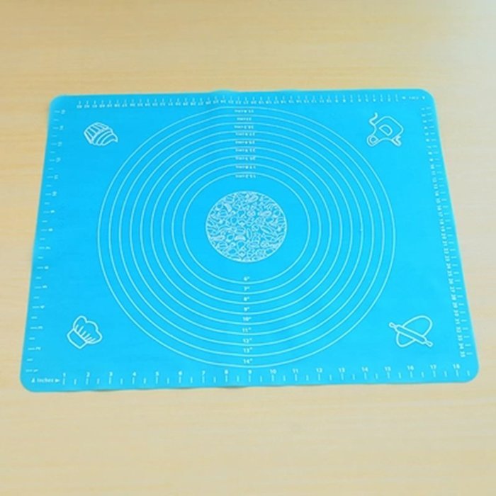 Spritech(TM) Durable Supple Silicone Healthy Mat Baking Mat Baking Tools Pink N5
