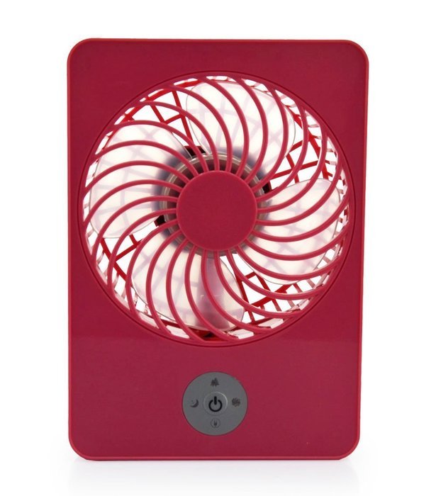 Niceshop&reg; Mini Air conditioner Square Personal Fan Portable fan little fan Rechargeable Fan 3 Speeds Desktop Summer... N6