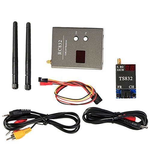 Blue Ocean 32Ch 5.8G 600mw 5km Wireless AV Transmitter TS832 Receiver RC832 for FPV N4
