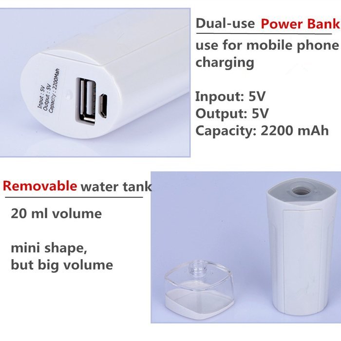 Chirisen Handy Mist Sprayer with Power Bank N4