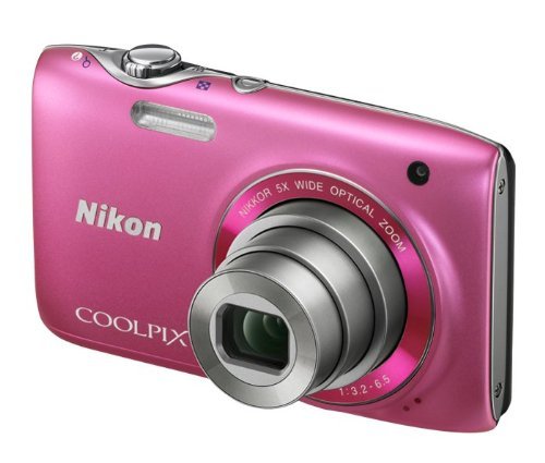 Nikon COOLPIX S3100 14 MP Digital Camera with 5x NIKKOR Wide-Angle ...