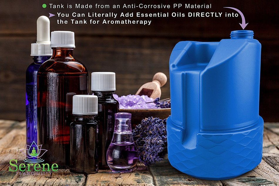Cool Mist Humidifier Filter Free -Add Essential Oils DIRECTLY Into the Large 3L Tank!- Aromatherapy and Essential... N3