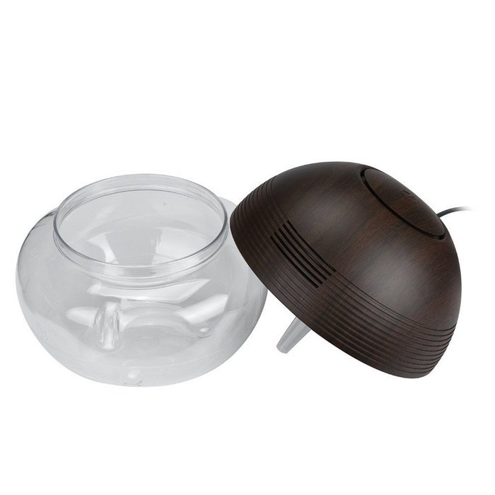Humidifier,Elaco Anion Essential Oil Aroma Diffuser Ultrasonic Air Mist Humidifier Atomizer (Brown) N2