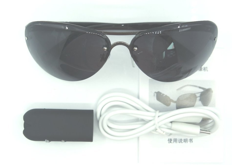 TECHVISION HD 720P Sport Wearable Camera with Sunglass (XH-WC)