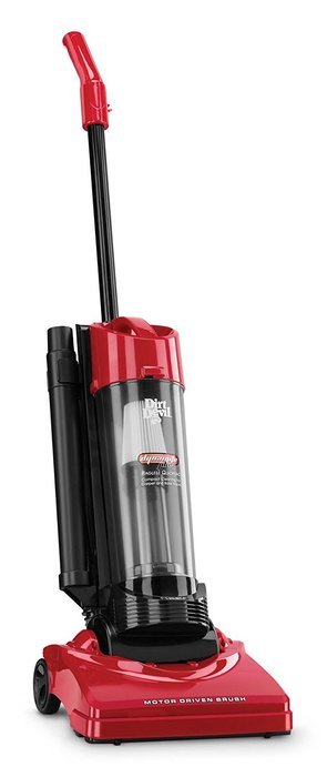 Dirt Devil Vacuum Cleaner Dynamite Plus Corded Bagless Upright Vacuum with Tools M084650 RED N3