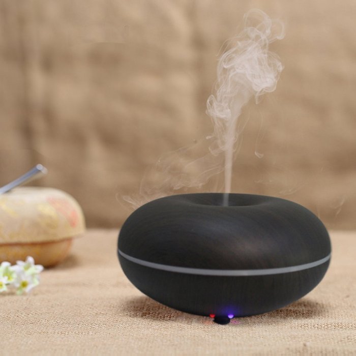 100ml Mini Essential Oil Diffuser Protable Cool Mist Humidifier Ultrasonic Aroma with 7 Color LED for Office Home... N13