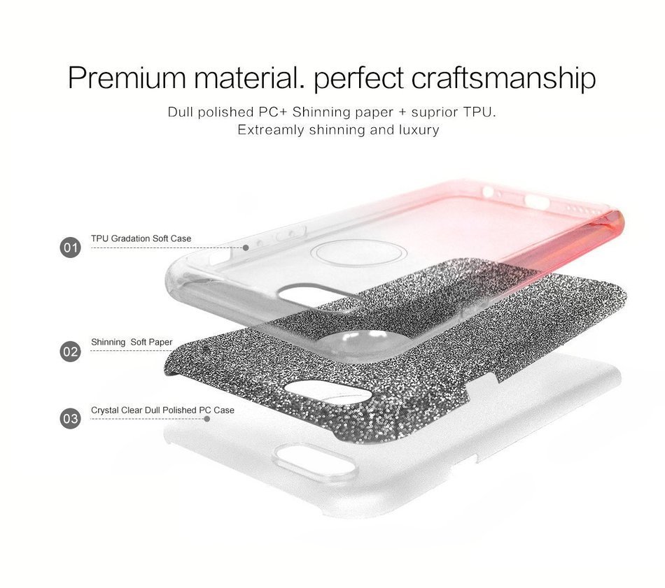 iPhone 5/5s/se Bling Crystal 3 in 1 Case-Auroralove Pink iPhone Se Beauty Fashion 3 layers Hybrid Bumper Cover... N6