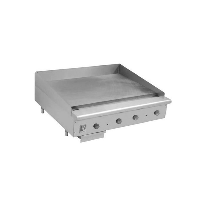 Wolf AGM72 Heavy Duty Gas Griddle 72" W countertop
